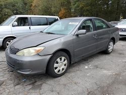 Salvage cars for sale at Austell, GA auction: 2004 Toyota Camry LE