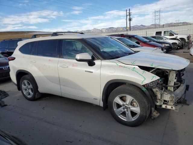 2021 Toyota Highlander Hybrid LE