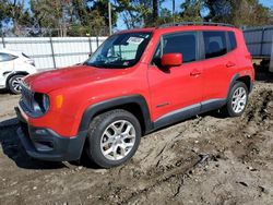 Jeep salvage cars for sale: 2017 Jeep Renegade Latitude