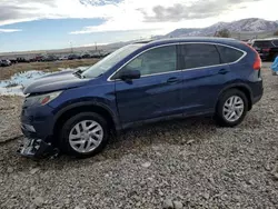 Salvage cars for sale at Magna, UT auction: 2015 Honda CR-V EX