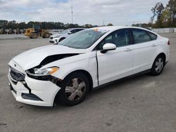 Salvage cars for sale at Dunn, NC auction: 2013 Ford Fusion S