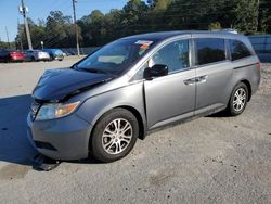 Honda Odyssey exl salvage cars for sale: 2012 Honda Odyssey EXL