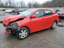 Salvage cars for sale from Copart Ellwood City, PA: 2009 Toyota Corolla Matrix S