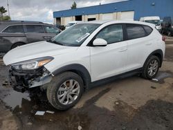 Salvage cars for sale at Woodhaven, MI auction: 2019 Hyundai Tucson SE