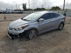 Salvage cars for sale from Copart Miami, FL: 2015 Hyundai Elantra SE