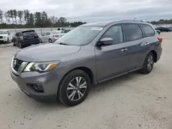 Salvage SUVs for sale at auction: 2017 Nissan Pathfinder S