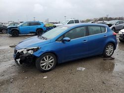 KIA salvage cars for sale: 2015 KIA Forte EX