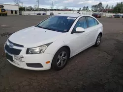 Chevrolet salvage cars for sale: 2012 Chevrolet Cruze LT