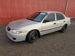 Carros salvage a la venta en subasta: 2002 Toyota Corolla CE