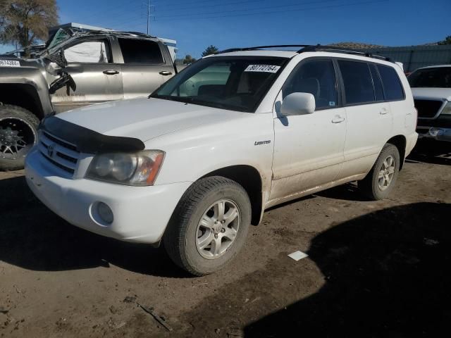 2002 Toyota Highlander Limited