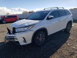 2019 Toyota Highlander Hybrid en venta en Anderson, CA