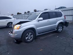 Salvage cars for sale at Martinez, CA auction: 2008 Lexus GX 470