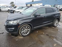 Salvage cars for sale at Woodhaven, MI auction: 2015 Lincoln MKC