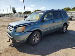 Carros salvage sin ofertas aún a la venta en subasta: 2007 Honda Pilot EXL