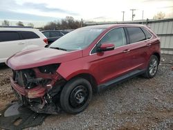 Salvage cars for sale at Hillsborough, NJ auction: 2019 Ford Edge Titanium