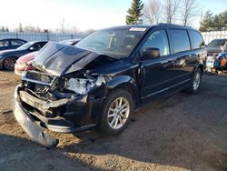 Salvage cars for sale at Bowmanville, ON auction: 2014 Dodge Grand Caravan SE