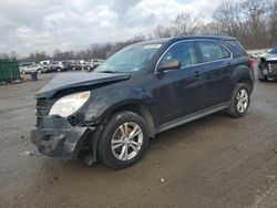 Salvage cars for sale at Ellwood City, PA auction: 2013 Chevrolet Equinox LS