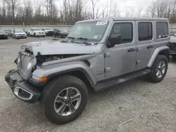 2020 Jeep Wrangler Unlimited Sahara en venta en Leroy, NY