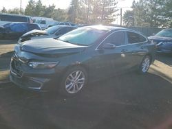 Carros salvage a la venta en subasta: 2017 Chevrolet Malibu LT