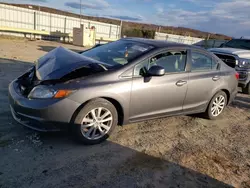 Honda Civic ex Vehiculos salvage en venta: 2012 Honda Civic EX