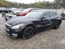 Salvage cars for sale at Ellenwood, GA auction: 2015 Infiniti Q70 3.7