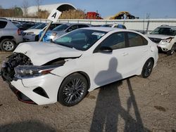 Vehiculos salvage en venta de Copart Lansing, MI: 2022 KIA Forte GT Line