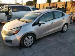 Salvage cars for sale at auction: 2014 KIA Rio LX