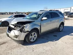 Salvage cars for sale at Kansas City, KS auction: 2015 Chevrolet Equinox LT