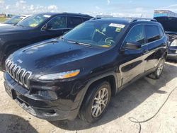 Salvage cars for sale at Riverview, FL auction: 2015 Jeep Cherokee Latitude