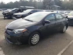 2015 Toyota Corolla L en venta en Savannah, GA