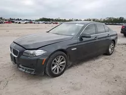 Salvage cars for sale at Houston, TX auction: 2014 BMW 528 I