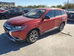 Mitsubishi salvage cars for sale: 2016 Mitsubishi Outlander ES