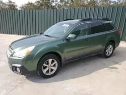 Salvage cars for sale from Copart Augusta, GA: 2013 Subaru Outback 2.5I Premium