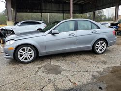 Mercedes-Benz salvage cars for sale: 2012 Mercedes-Benz C 300 4matic