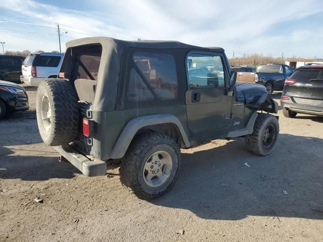 2002 Jeep Wrangler / TJ SE