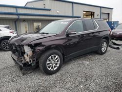 Salvage cars for sale at Earlington, KY auction: 2021 Chevrolet Traverse LT