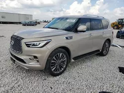 Salvage cars for sale at Taylor, TX auction: 2018 Infiniti QX80 Base