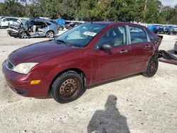 Salvage cars for sale at Ocala, FL auction: 2007 Ford Focus ZX4