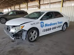 Salvage cars for sale at Phoenix, AZ auction: 2012 Toyota Camry Base