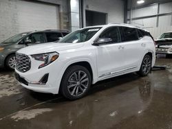 Salvage cars for sale from Copart Ham Lake, MN: 2019 GMC Terrain Denali