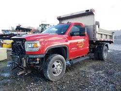 Salvage cars for sale from Copart Leroy, NY: 2018 GMC Sierra K3500 SLE