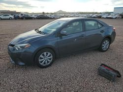 Salvage cars for sale from Copart Phoenix, AZ: 2014 Toyota Corolla L