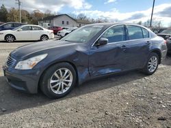 Salvage cars for sale at York Haven, PA auction: 2009 Infiniti G37