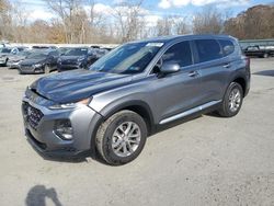 Salvage cars for sale at Ellwood City, PA auction: 2019 Hyundai Santa FE SE