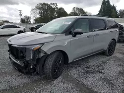 Salvage cars for sale at Gastonia, NC auction: 2025 KIA Carnival SX