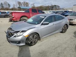 Salvage cars for sale at Spartanburg, SC auction: 2017 Honda Civic EXL