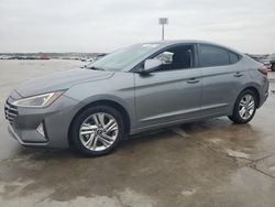 Carros salvage sin ofertas aún a la venta en subasta: 2019 Hyundai Elantra SEL