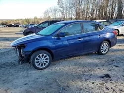 Salvage cars for sale at Candia, NH auction: 2018 Nissan Sentra S