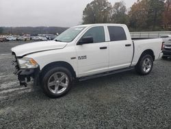 Salvage cars for sale from Copart Concord, NC: 2018 Dodge RAM 1500 ST