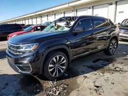 Salvage cars for sale at Louisville, KY auction: 2022 Volkswagen Atlas Cross Sport SEL Premium R-Line